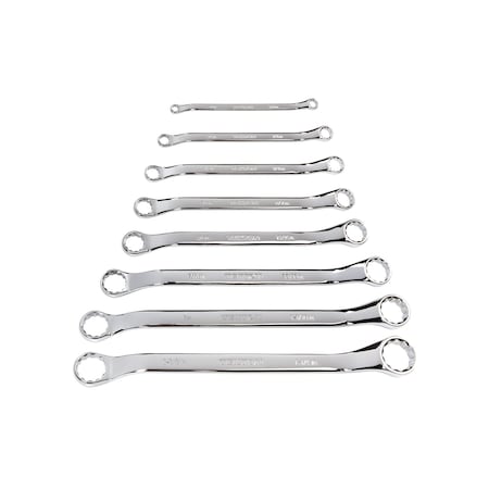 Tekton 45-Degree Offset Box End Wrench Set, 8-Piece (1/4 - 1-1/4 in.) WBE23008
